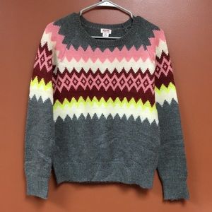 Merona Fair Isle sweater- size small
